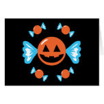 Pumpkin Candy Greeting Cards