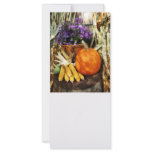 Pumpkin, Corn and Asters rack cards