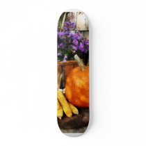 Pumpkin, Corn and Asters