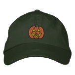 Pumpkin embroidered hats