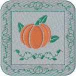 Pumpkin embroidered shirts