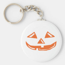 Pumpkin Face - Happy Halloween Key Chains
