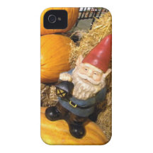 Pumpkin Gnome II iPhone 4 Case-Mate Cases