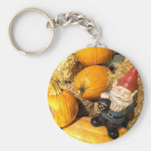 Pumpkin Gnome II Key Chains