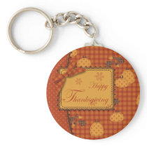 Pumpkin Harvest Keychain