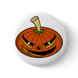Pumpkin Head Badge Pin