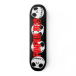 Pumpkin Head Skateboard