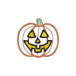 Pumpkin Outline embroidered shirts