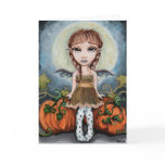 Pumpkin patch fairy note card