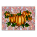PUMPKIN PATCH & LEAVES by SHARON SHARPE cards