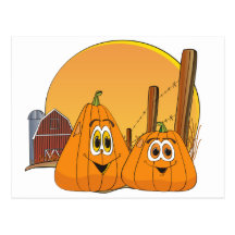 Pumpkin Patch Post Cards