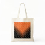 Pumpkin pattern on orange black fade bags
