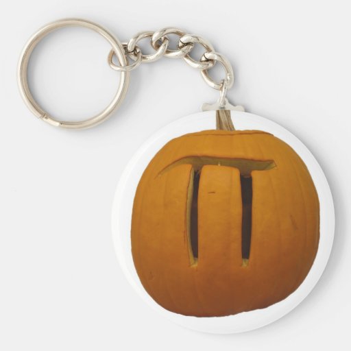 Pumpkin Pi Keychain