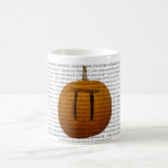 Pumpkin Pi Mug with digits