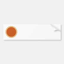 Pumpkin Pie. Bumper Stickers