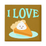 Pumpkin Pie Love Magnet