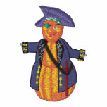 Pumpkin Pirate Embroidered Hoodie