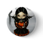 "Pumpkin Pixie" Button
