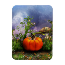 Pumpkin Pixie Flexible Magnet
