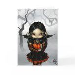 "Pumpkin Pixie" Greeting Card