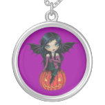 Pumpkin Pixie Little Vampire Pendant Necklace