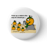 Pumpkin Train Up a Child Button