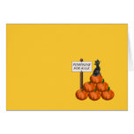 pumpkins 4 sale greeting cards