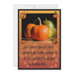 Pumpkins / Halloween Pumpkin Carving Party invitations