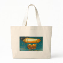 Pumpkins in Flying Basket Bags