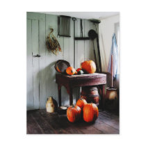 Pumpkins in Kitchen