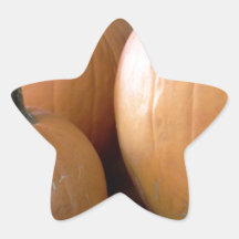 Pumpkins Star Sticker