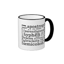 Punctuation Coffee Mugs