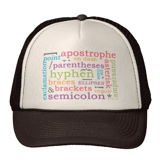 Punctuation II Mesh Hat