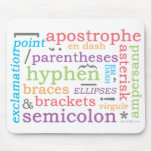 Punctuation II Mouse Pad