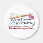 Punctuation Saves Lives Magnets