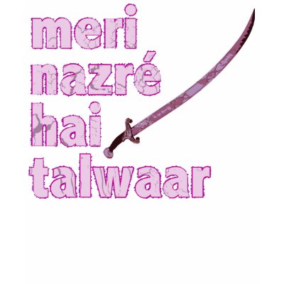 Punjabi: My Stare is a Dagger T-shirt by chillax