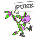 punk ass funky donkey cartoon acrylic cut outs