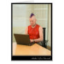 Punk at Work Greeting Card