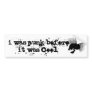 punk bumper sticker