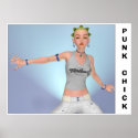 Punk Chick posters