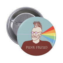 Punk Freud Button