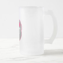 Punk kitty Pink - Grey Mug