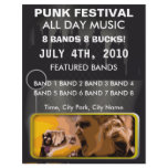 Punk Music Festival Flyer