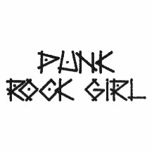 PUNK ROCK GIRL POLO SHIRT