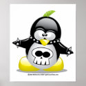 Punk Rocker Penguin posters