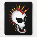 PUNK SKULL-1 mousepads