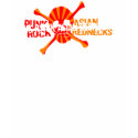 punk skull design t-shirts