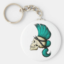 Punk Skull Keychains
