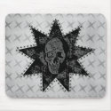 Punk Skull Mousepad (Grey)