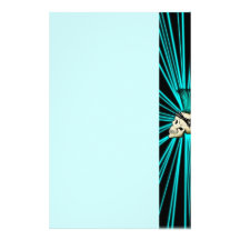 Punk Skull Personalised Stationery